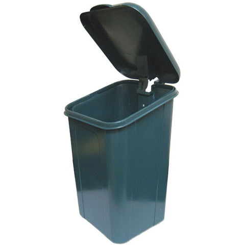 DOGIPOT® Polyethylene Trash Receptacle with Polyethylene Lid, Liner Trash Bags