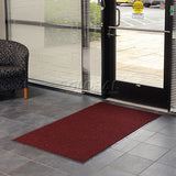 3 Foot Wide Roll Entrance Mat Red  Deep Cleaning Ribbed