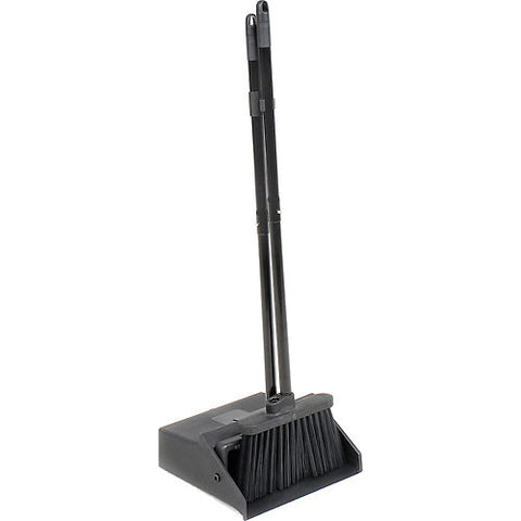 Carlisle® Duo-Pan™ Dustpan And Lobby Broom 36141503, 36" - Black