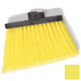 Duo-Sweep® Medium Duty Angle Broom W/12" Flare (Head Only) 8" - Yellow - Pkg Qty 12