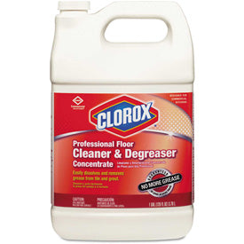 Clorox® Professional Floor Cleaner & Degreaser Citrus, Gallon Bottle 4/Case - CLO30892CT