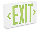 Exit Sign - Plastic with -----Green Letters----Red Letters