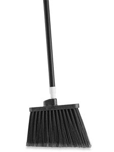 Colored Angle Broom - 12", Black