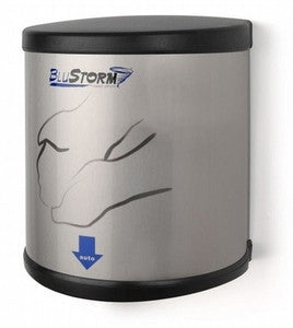 BluStorm Hand Dryer, Blue Storm, Palmer Fixture HD950, 110-120V, High Speed Hand Dryer, Stainless Steel Cover, HD095009