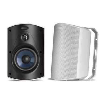 Polk Audio Atrium 5 Outdoor Speaker, 60Hz-25kHz, Pair, White