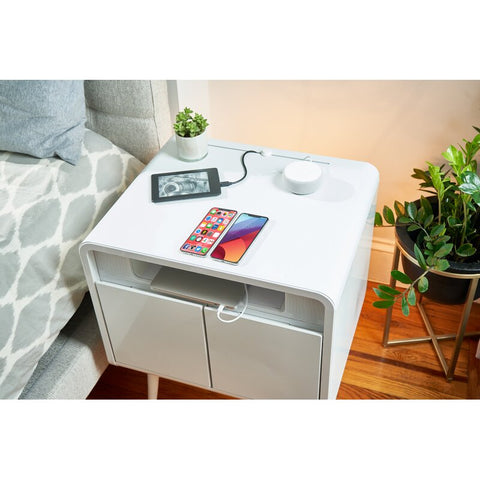 Sobro Smart End Table with Built-In Outlets