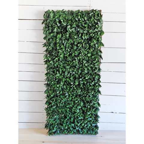 3.5 ft. H x 6.5 ft. W Artificial Leaf Accordion Expandable Wall Polyethylene Privacy Screen