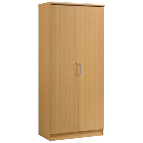 2-Door Armoire with 4-Shelves
