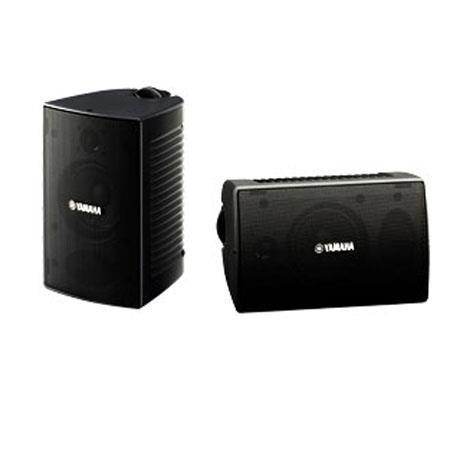 Yamaha NS-AW194 Outdoor Speaker, 100 Hz-20 kHz Frequency Response, 8 Ohms Impedance, Pair, Black